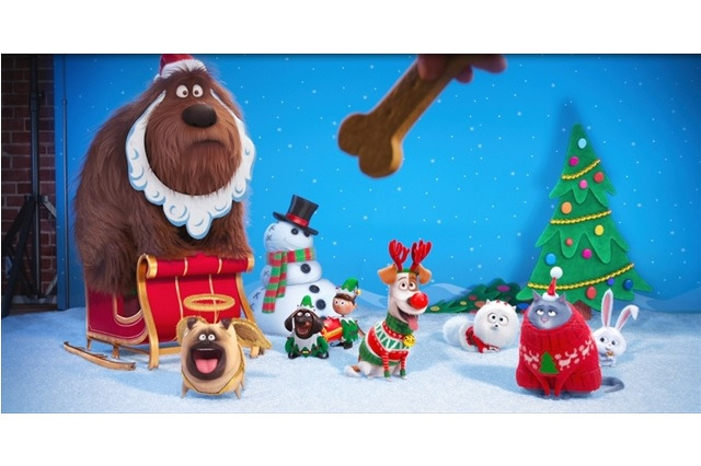 「ペット」WEB特別映像公開　「ミニオンズ」スタッフ最新作がクリスマスを撮影 画像