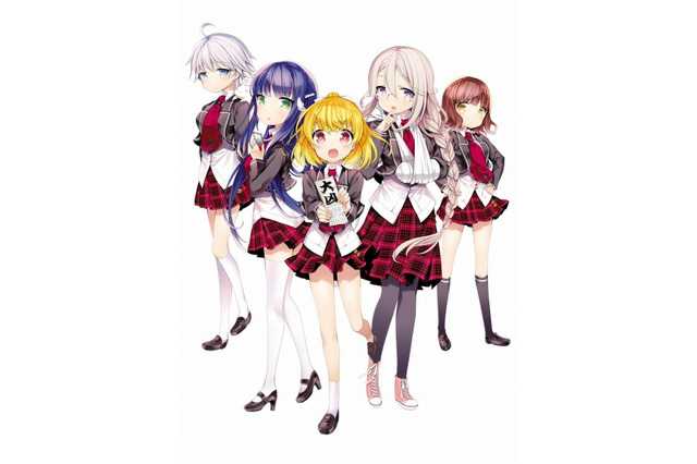 「あんハピ♪」メインキャスト決定  5人の女性声優が不幸なヒロインを演じる 画像