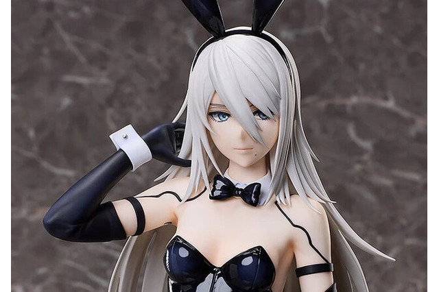 網タイツに包まれた太ももがセクシー！アニメ「ニーアオートマタ」より「A2」がバニー衣装で立体化―大満足の1/4スケール 画像