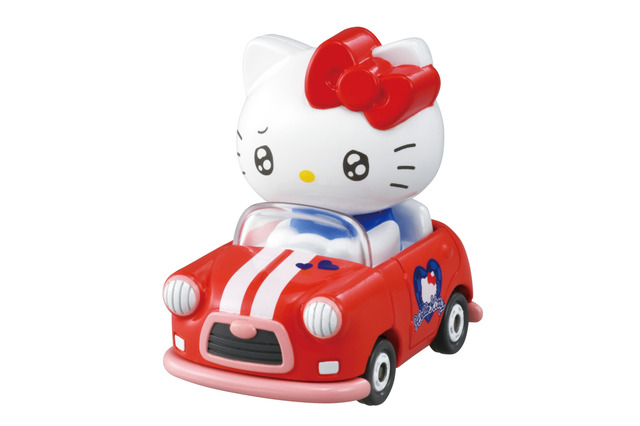 シナモロール、ハローキティ、サンリオキャラが「トミカ」になった♪ しょんぼり顔がかわいいトミカチューンズ登場 画像