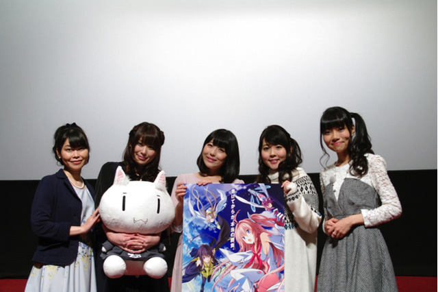 山本希望がツインテールでの出演を公約　「蒼の彼方のフォーリズム」先行上映会　 画像