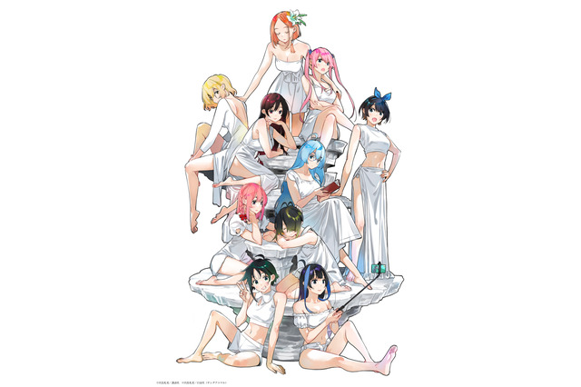 「紫雲寺家の子供たち」×「彼女、お借りします」全ヒロインが“艶麗”ヴィーナスに♪ 原作・宮島礼吏描き下ろしコラボ 画像