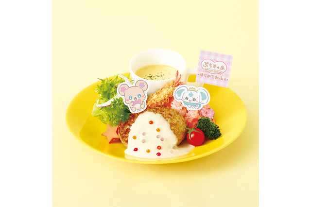 「プリキュア」もふるん、ぽるん、こむぎ達も♪ スピンオフ作品“ぷちきゅあ”のコラボカフェ初登場！メニュー＆グッズ情報到着 画像
