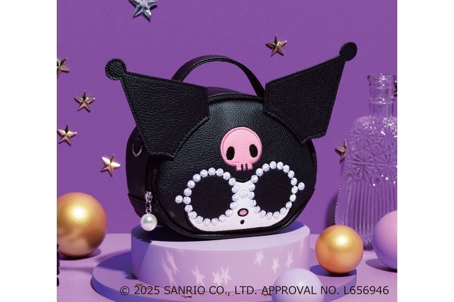 「サンリオ」“パールサングラス”をかけたクロミがキュート♪「アジョリー」コラボのポーチ付きムック登場 画像