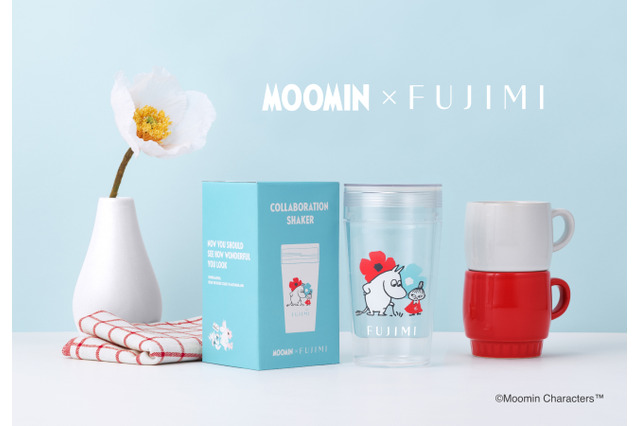 「ムーミン」のシェイカーが登場♪ お花畑のムーミン＆リトルミイがキュート 画像