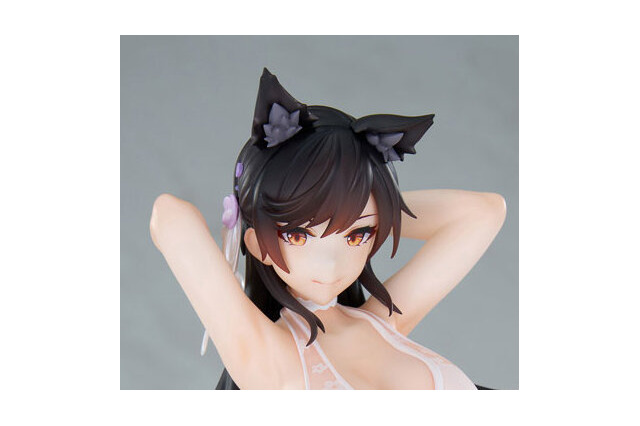 妖艶な雰囲気と透け感のあるパレオに釘付け！『アズレン』愛宕が水着スキン「真夏の行進曲」デザインのフィギュアに 画像