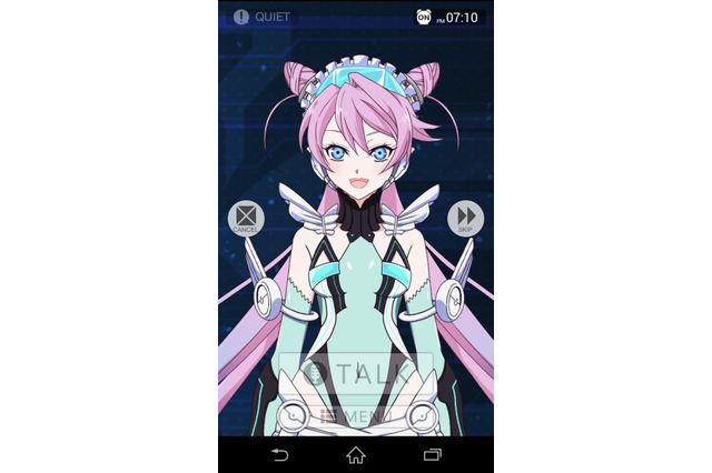 1月スタート「アクティヴレイド」が対話型アプリ配信 アニメと連動機能も搭載 画像