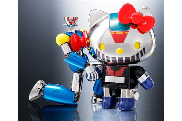 「ハローキティ」と「マジンガーZ」　デザインを取り返っこ“超合金”から発売 画像