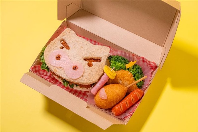 「クレヨンしんちゃん」ぶりぶりざえもんがサンドウィッチに!?“オカシナ”限定商品も♪“食”コンセプトの体験型新店舗がオープン 画像