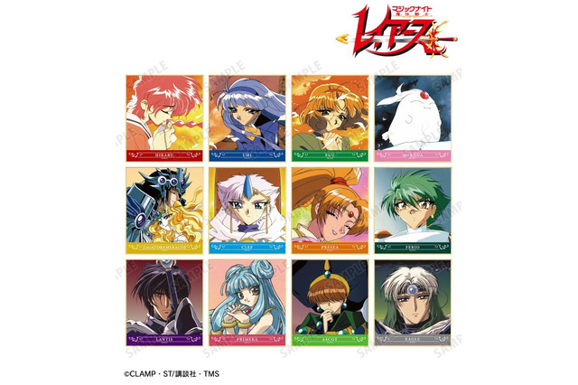 「魔法騎士レイアース」エメロード＆ザガートの抱き合う姿も…！「ありがとう…魔法騎士…」アニメの印象的なカットがグッズに 画像