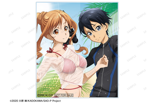 「SAO」キリト、アスナ、ユウキが水着でウォーターガンバトル!? あみあみ2店舗でPOP UP SHOP開催 画像