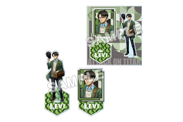 「進撃の巨人」エレン、リヴァイたちと旅行気分♪ 推し旅“高速鉄道調査作戦”グッズがオンラインに登場 画像