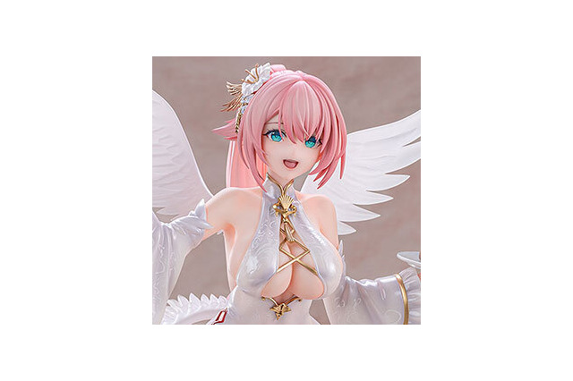 純白チャイナドレスの透け感…！『アズレン』より軽空母シーシュースが着せ替え「春告鳥の羽根は白く」モチーフで立体化 画像