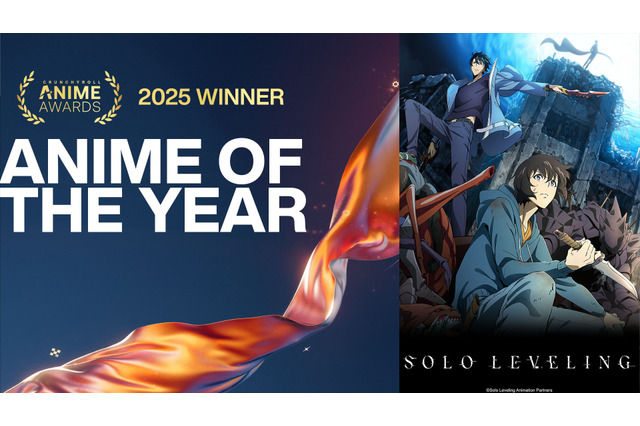 「俺だけレベルアップな件」がアニメ・オブ・ザ・イヤーに！「クランチロール・アニメアワード2025」受賞作品が決定 画像
