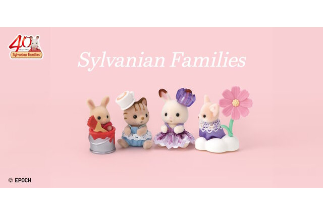 ユニクロから「シルバニアファミリー」のUTコレクション発表！ショコラウサギの赤ちゃんと仲間たちを可愛らしくデザイン 画像