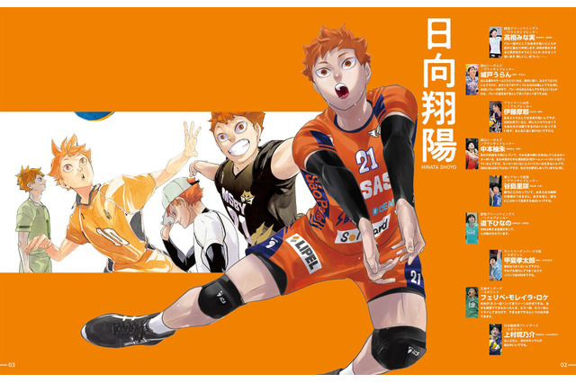 「ハイキュー!!」アクスタ＆ビジュアルブックのダブル付録つき！雑誌「Sportiva バレーボール特集号」発売 画像