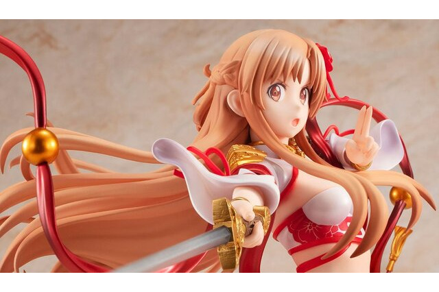 おへそも見える大胆な中華風バトルドレス！「SAO」より「アスナ」1/7スケールフィギュアの予約締切が迫る 画像