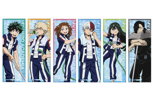 「ヒロアカ」デクや爆豪、轟たちがプールを掃除♪ 描き下ろしグッズ登場＆アニメイトでフェア開催 画像