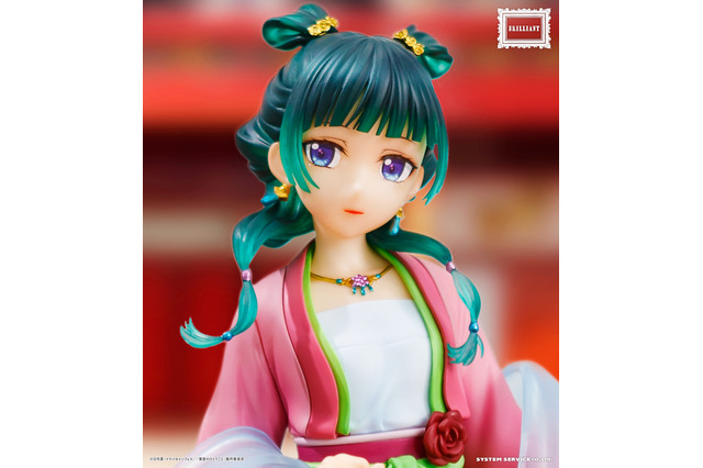 「薬屋のひとりごと」猫猫“これ、毒です”…園遊会の豪華衣装で立体化♪ 新プライズフィギュアブランド「BRILLIANT」第1弾 画像