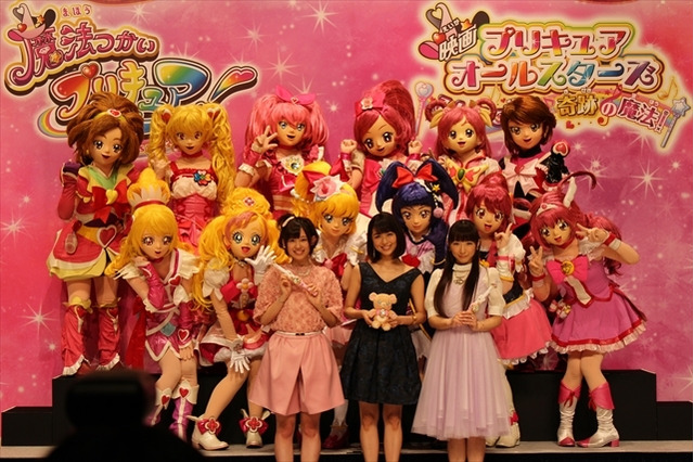 「魔法つかいプリキュア」「映画プリキュア」合同記者会見　堀江由衣、高橋李依ら登壇 画像