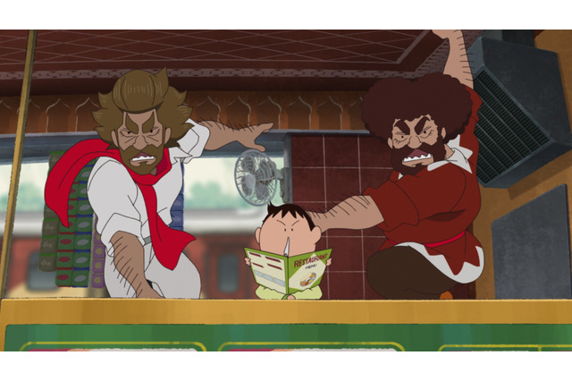 「RRR」さながら歌って踊る!?「映画クレしん」山寺宏一＆速水奨演じるエリート刑事コンビのインドパワーがスゴイ！歌唱特別映像お披露目 画像