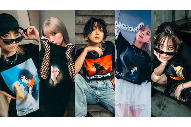「宇宙戦艦ヤマト 全記録展」庵野秀明、美樹本晴彦たちのTシャツコレクション19種発売、ご当地コラボも♪ 画像