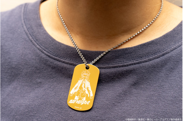 「ヒロアカ」デク、オールマイト、死柄木弔…43種のキャラに守られよう！カラーの“ドッグタグ”登場 画像