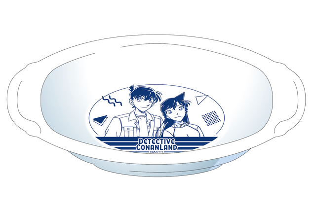 「名探偵コナン」新一＆蘭のカレー皿とスプーン＆フォークでご飯食べたい♪ 「名探偵コナンランド」新グッズ＆一部オンライン販売決定 画像