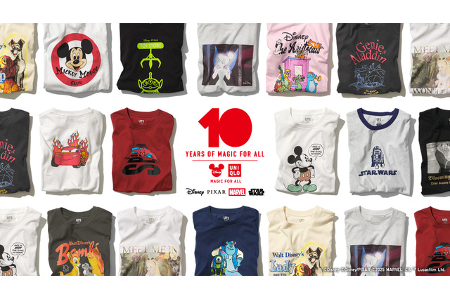 「ディズニー×ユニクロ」ミッキーマウスぬいぐるみ、マーベル、スターウォーズ復刻Tシャツなど登場♪ 画像
