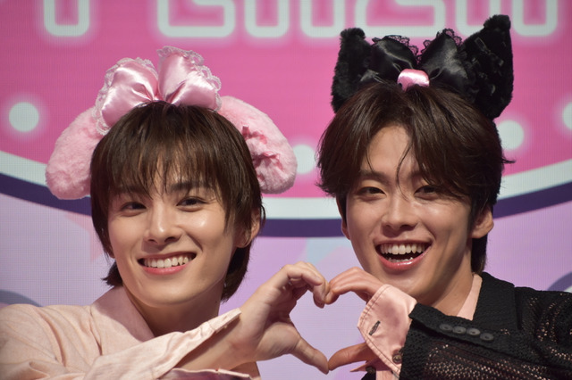 JO1川西拓実＆河野純喜がマイメロ＆クロミにメロメロ～♪ 2人の“メロクロな関係”が明らかに!? 画像
