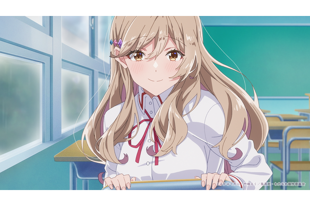 夏アニメ「わたなれ」ふわふわ天使の紫陽花（CV安齋由香里）に手を繋がれて舞い上がるれな子だが… 第3話先行カット 画像