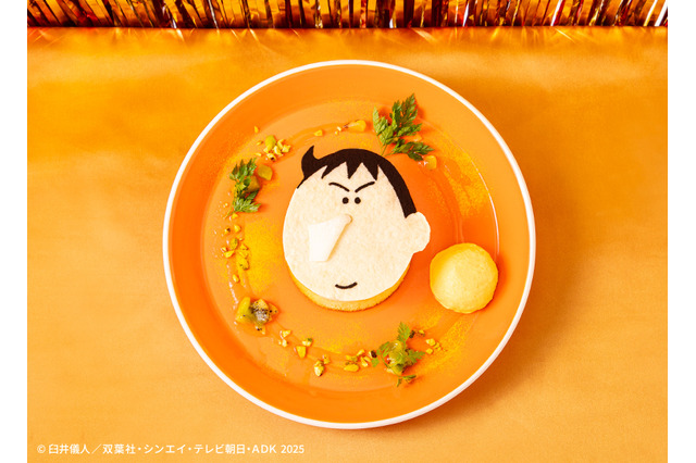 ボーちゃんが暴君(ボークン）ケーキに!?「映画クレしん」灼熱の“エンタメフェスティバル”をグッズ＆メニューで堪能♪テーマカフェ開催 画像