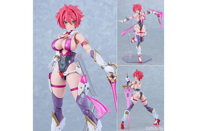 肉感たっぷりの“美爆ボディ”！キューティーハニーがプラモデルで“変わるわよ♪” 「キューティーハニーNova」より登場 画像