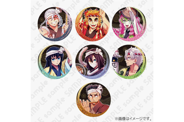 「鬼滅の刃」炭治郎、煉獄、義勇たちが阿波おどり♪ うちわやアクスタなどコラボ記念グッズが発売 画像