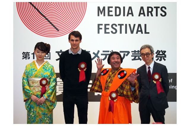 第19回文化庁メディア芸術祭、大賞受賞者が喜びを語る　贈呈式レポート 画像