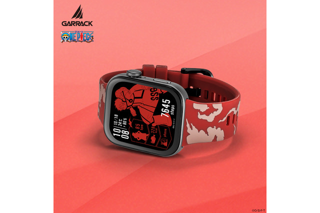 「ワンピース」ルフィ、ゾロ、サンジが文字盤で動く!? スマートウォッチ登場【GARRACK】 画像