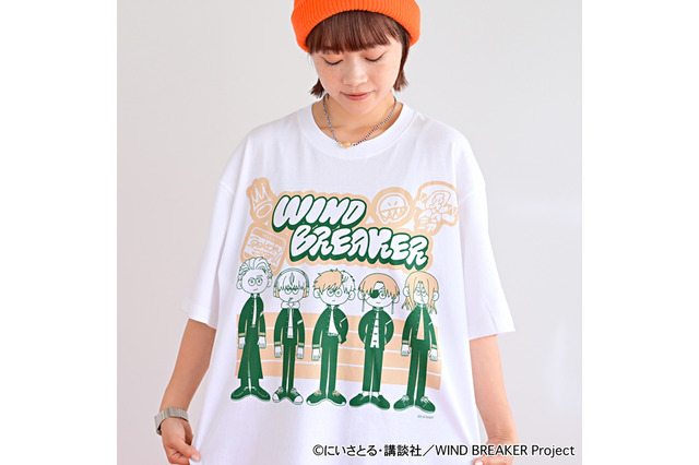 「WIND BREAKER」桜遥や蘇枋隼飛、梶蓮たちのおとぼけフェイスがゆるカワ♪「nhutoons」コラボグッズ登場 画像