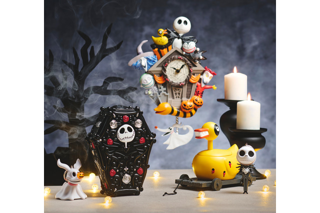 「ナイトメアー・ビフォア・クリスマス」ジャック達とゾクゾクするハロウィンを楽しもう♪ ぬいぐるみやアパレル、ホテルライクなホーム雑貨も 画像