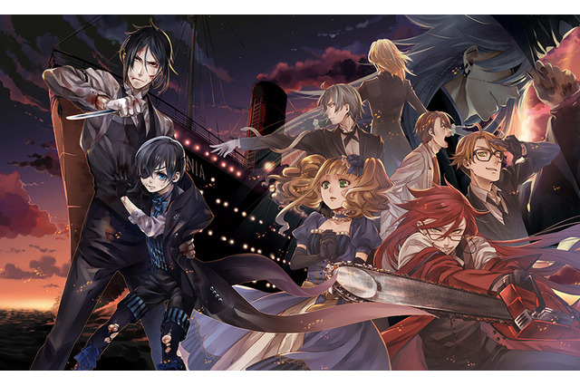 劇場アニメ「黒執事 Book of the Atlantic」2017年初春公開　豪華客船編を映像化 画像