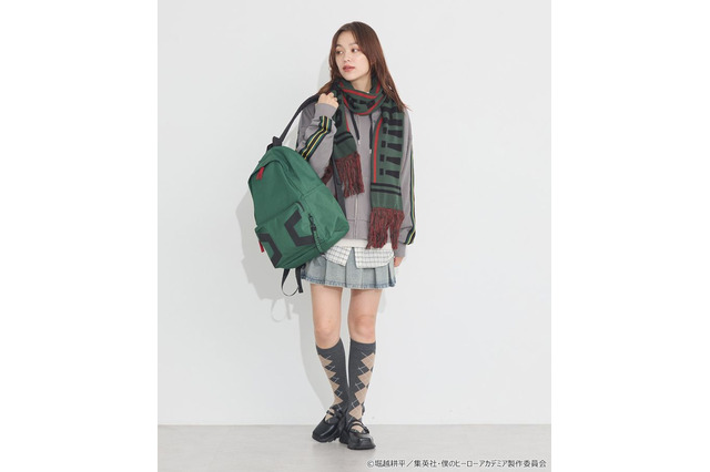 「ヒロアカ」デクや爆豪たちのヒーローコスチュームをオマージュ！「earth music＆ecology Japan Label」コラボアイテムが登場 画像