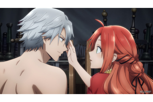 秋アニメ「悪食令嬢と狂血公爵」ガルブレイス公爵（CV.坂泰斗）に魔獣から救われたメルフィエラ（CV.中村カンナ）は…？第1話先行カット 画像