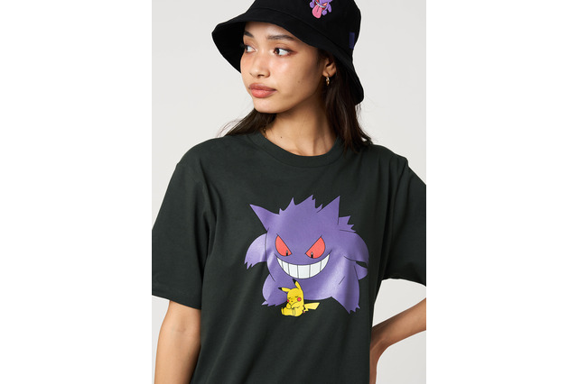 「ポケモン」ゲンガー、ミミッキュ、ヒトモシ…ゴーストタイプ集結のコラボアパレル登場！【グラニフ】 画像