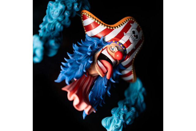 野郎共ォ!!ハデに登場だぁー！「ワンピース」バギーの身体が“バラバラ”フィギュア化！マグネット内蔵で遊び方自由♪ 画像