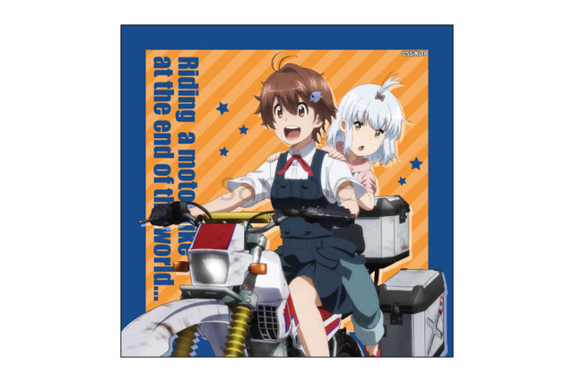 秋アニメ「終末ツーリング」ヨーコ＆アイリと旅に出よう♪ SNS風アクキー＆デカアクスタなどグッズ登場！ 画像