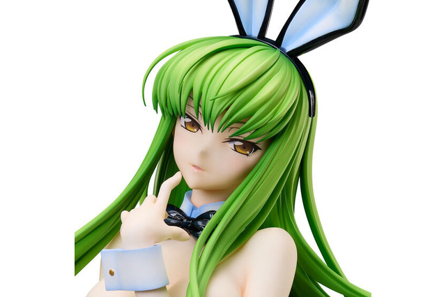 「コードギアス」C.C.がバニースーツ姿で挑発的な魅力ダダ漏れ…♪ 約60cmのビッグサイズでフィギュア化 画像