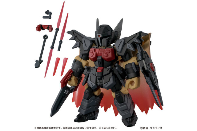 「ガンダムSEED FREEDOM」ブラックナイトスコード全5種！「 MOBILE SUIT ENSEMBLE」ガシャポンオンライン限定弾 画像