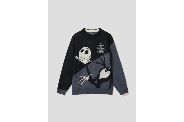 「ナイトメアー・ビフォア・クリスマス」ジャック、サリーをデザイン♪ アパレルアイテム登場【グラニフ】 画像