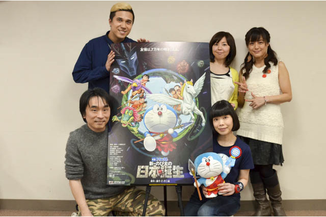 「映画ドラえもん 新・のび太の日本誕生」メインキャスト5人にインタビュー 11年目を迎えた心境は？ 画像