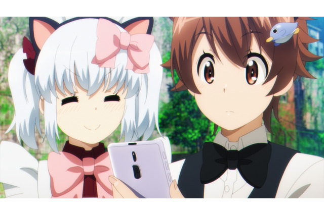 秋アニメ「終末ツーリング」廃墟の秋葉原で“執事とメイド”のコスプレで大盛り上がり♪ 第4話先行カット 画像