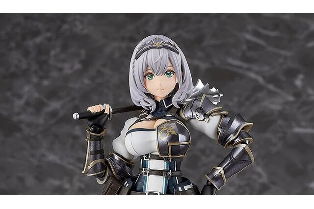 ホロライブ・白銀ノエルがフル可動プラモ化！素敵な笑顔パーツ、牛丼や団員さんなどオプションで様々なシチュエーションを表現 画像